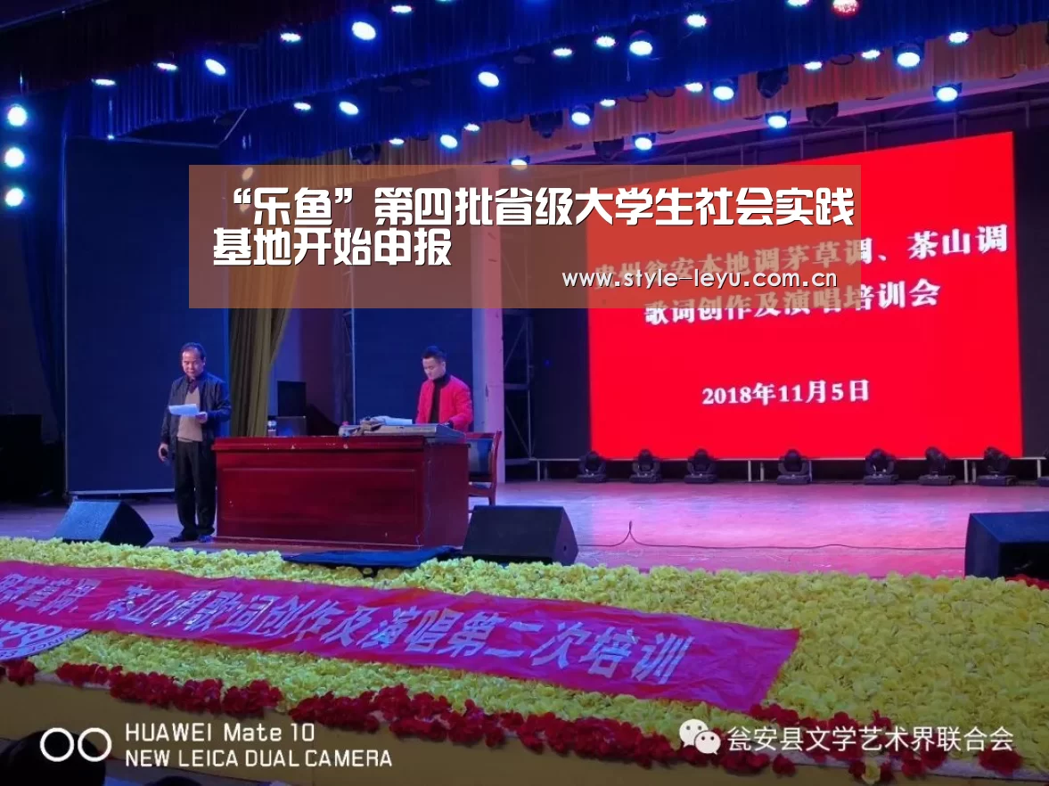 “乐鱼”第四批省级大学生社会实践基地开始申报(图2) 乐鱼体育